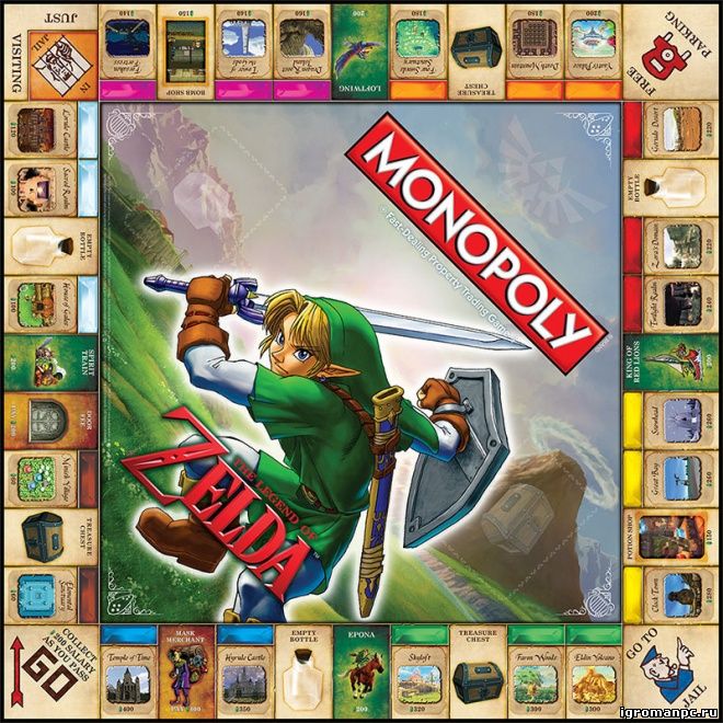 The Legend of Zelda превратят в «Монополию»